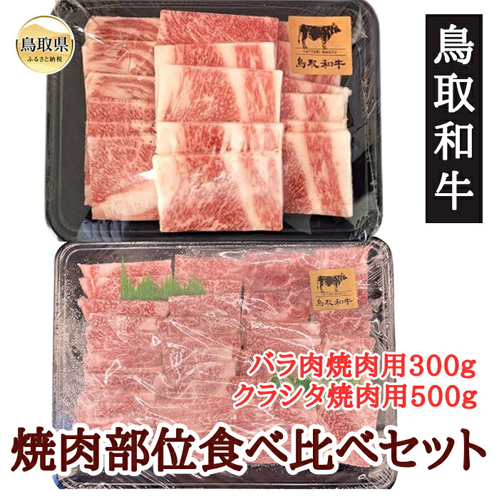 【ふるさと納税】鳥取和牛焼肉部位食べ比べセット_T2600321｜鳥取県