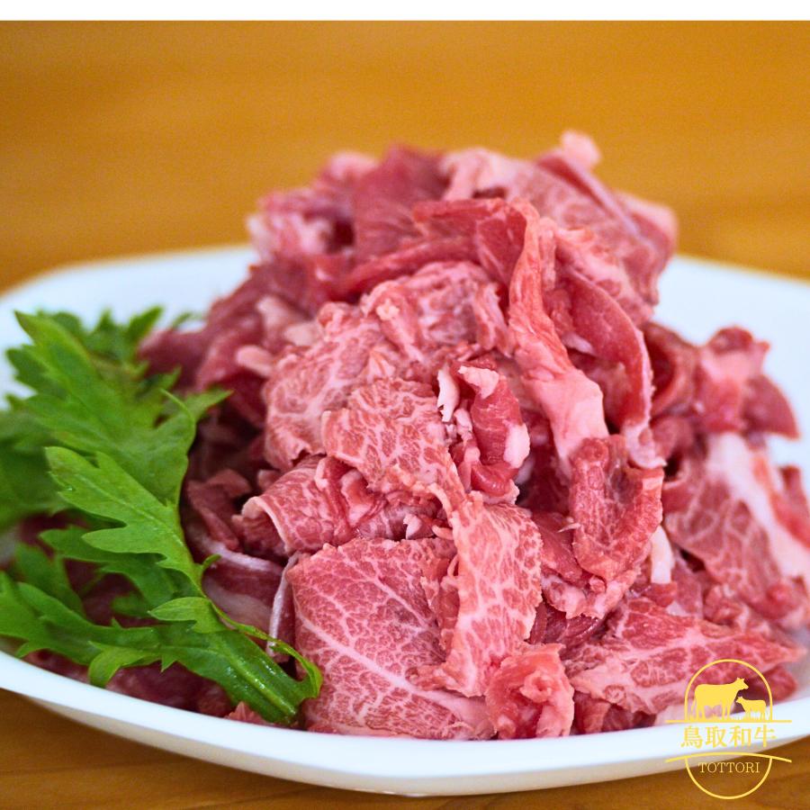 【ふるさと納税】鳥取和牛小間切れ 500g 牛肉 とりちく 鳥取県畜産農業協同組合 1090