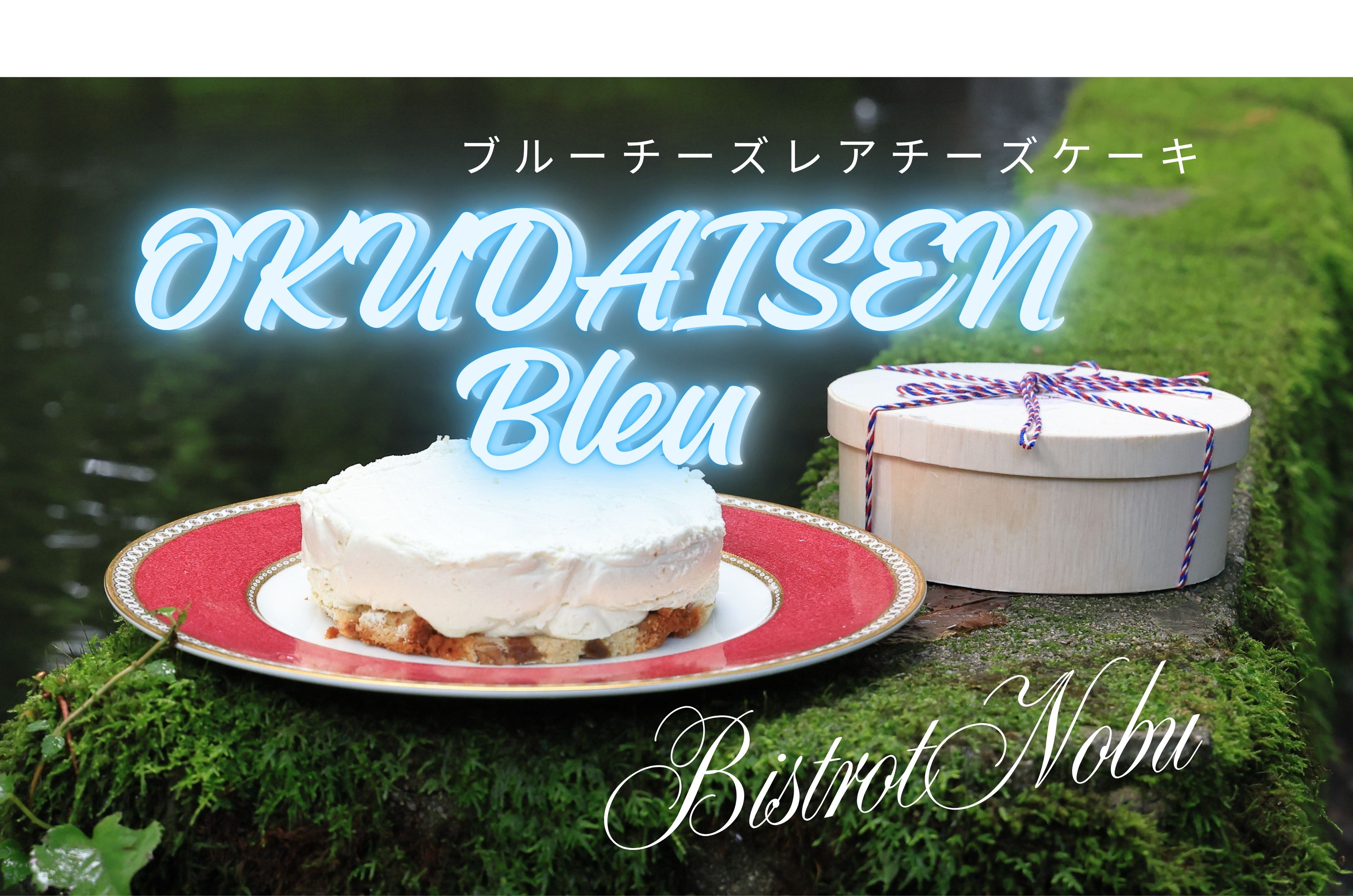 【ふるさと納税】OKUDAISEN　Bleu ～ブルーチーズのレアチーズケーキ～ 1ホール ビストロノブ ミシュラン 1191