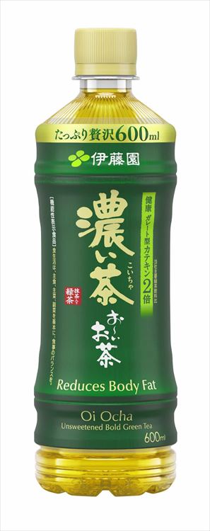 SALE／69%OFF】 600ml 1640.お〜いお茶 濃い茶ＰＥＴ 24本入り×1ケース お茶・紅茶