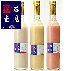【ふるさと納税】石見糀屋 あまざけギフト 選べる3本(しろ・玄米・紅麹) 手作り 甘酒 あまざけ 麹 米麹 麹菌 ノンアルコール お返し お花見 夏バテ防止 疲労回復 甘酒 セット【029_0934】|島根県浜田市