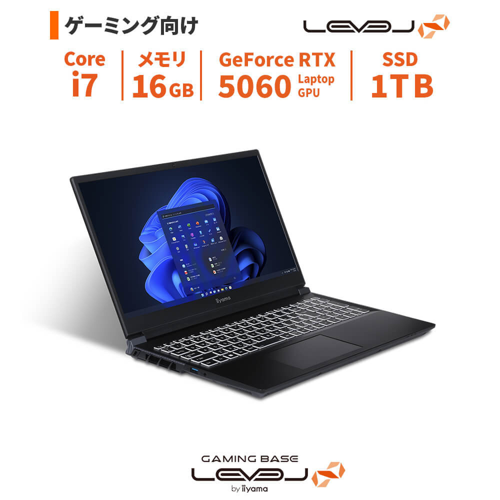 【ふるさと納税】パソコン工房 4年間物損保証 15型ゲーミングノートPC Core i7/5060/No.376