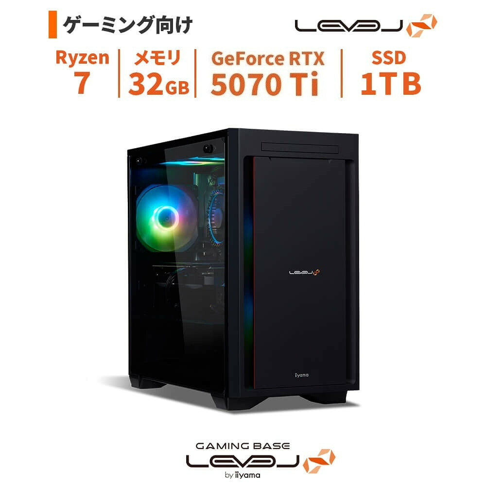 【ふるさと納税】パソコン工房 4年間物損保証 ミニタワーゲーミングPC Ryzen 7/5070 Ti/No.399