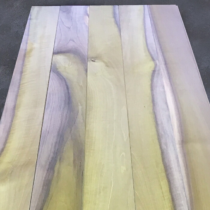 【ふるさと納税】 〈広葉樹 朴〉 ちいさなまちの材木屋さんから送る フローリング（1820mm×105mm×15粍）15枚