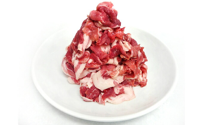 【ふるさと納税】【10ヶ月定期便】まる姫ポーク切り落とし約3kg(300g×10パック)【定期便・お肉・牛肉・豚肉】
