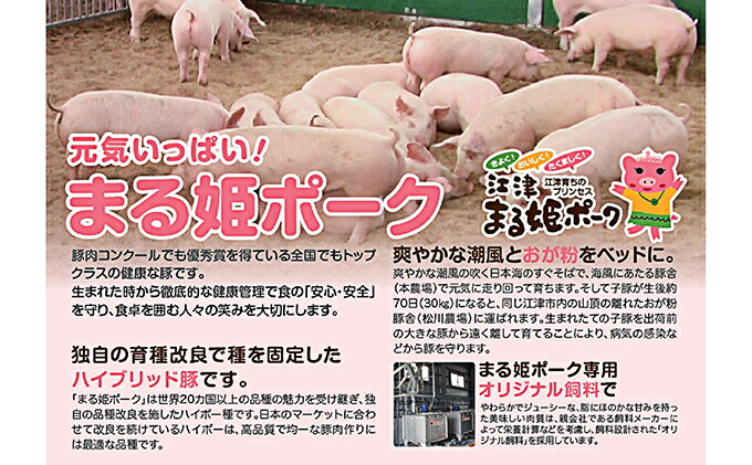 【ふるさと納税】【10ヶ月定期便】まる姫ポーク切り落とし約3kg(300g×10パック)【定期便・お肉・牛肉・豚肉】