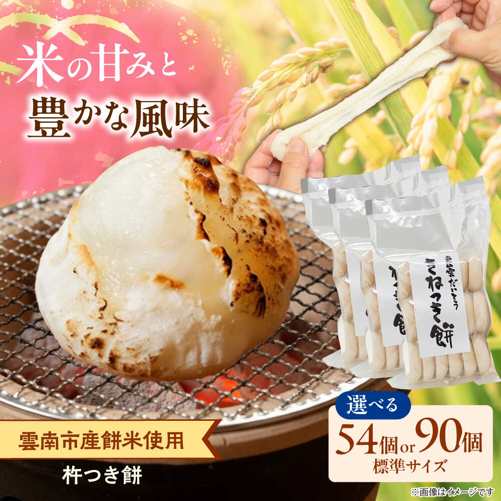 【ふるさと納税】【選べる容量】杵つき餅（丸餅）860g＜3袋または5袋＞　餅 もち 切もち 切り餅 丸餅 お正月 雲南市産 本格 杵つき 島根県雲南市/株式会社大東農産加工場[AIEG003] 11,550円