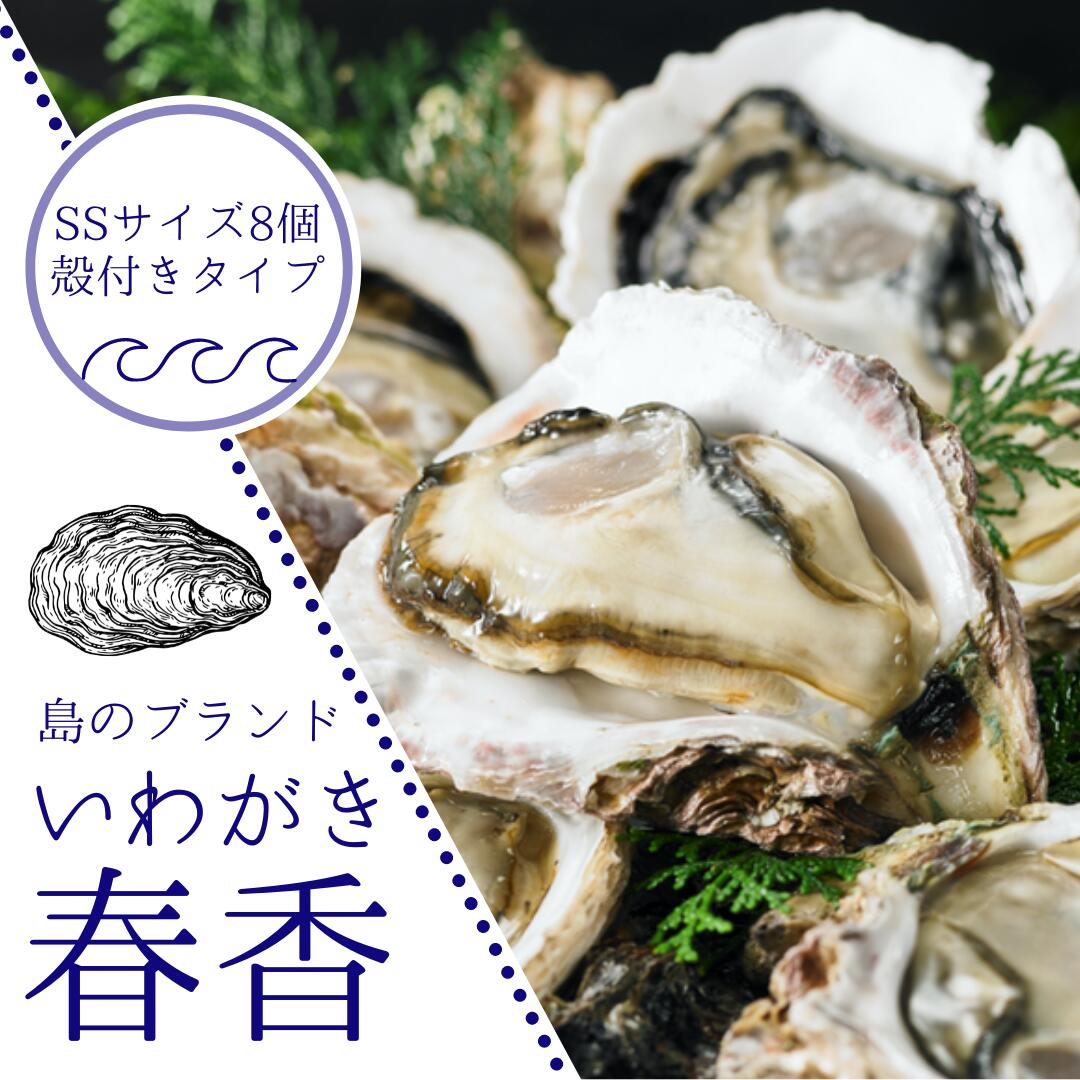 流行に 隠岐海士町産岩牡蠣 春香 LLサイズ 400g以上 5個 約2kg