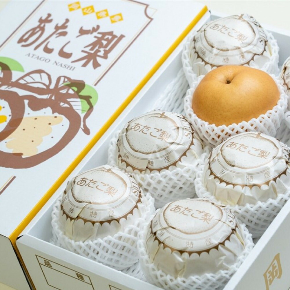 【ふるさと納税】梨 2026年 家庭用 あたご梨 約4kg（3～9玉） 箱青秀 【岡山県産 フルーツ ギフト 石原果樹園】 | フルーツ 果物 くだもの 食品 人気 おすすめ 送料無料