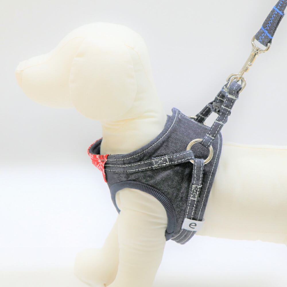 【ふるさと納税】OWデニハーネス（ワンウォッシュ・愛犬用馬具） 雑貨・日装置・愛犬用・馬具・メッシュ・除菌オゾン工業・小ぎれい・楽になること・犬・ジーンズ