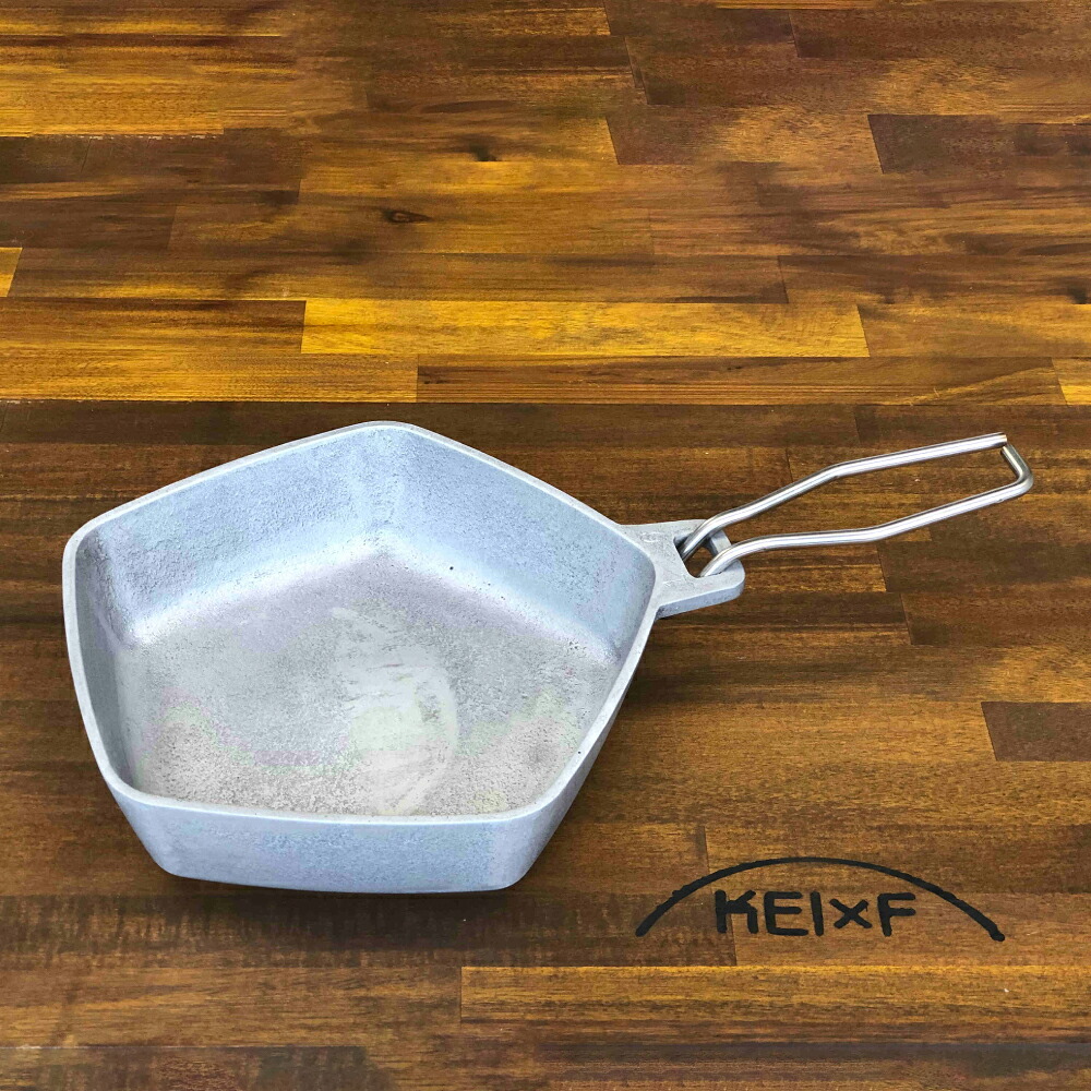 【ふるさと納税】アウトドア ＫＥＩｘＦ 極厚アルミスキレット 深型 難民キャンプ 難民キャンプ装置 BBQ 膳立て手道具 倉敷市