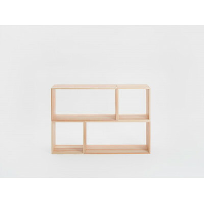 【ふるさと納税】スギのストライプボックス　スモール　TSUYAMA FURNITURE_ 木製 インテリア 日本製 工作 岡山県 津山市 【1343717】 44,850円