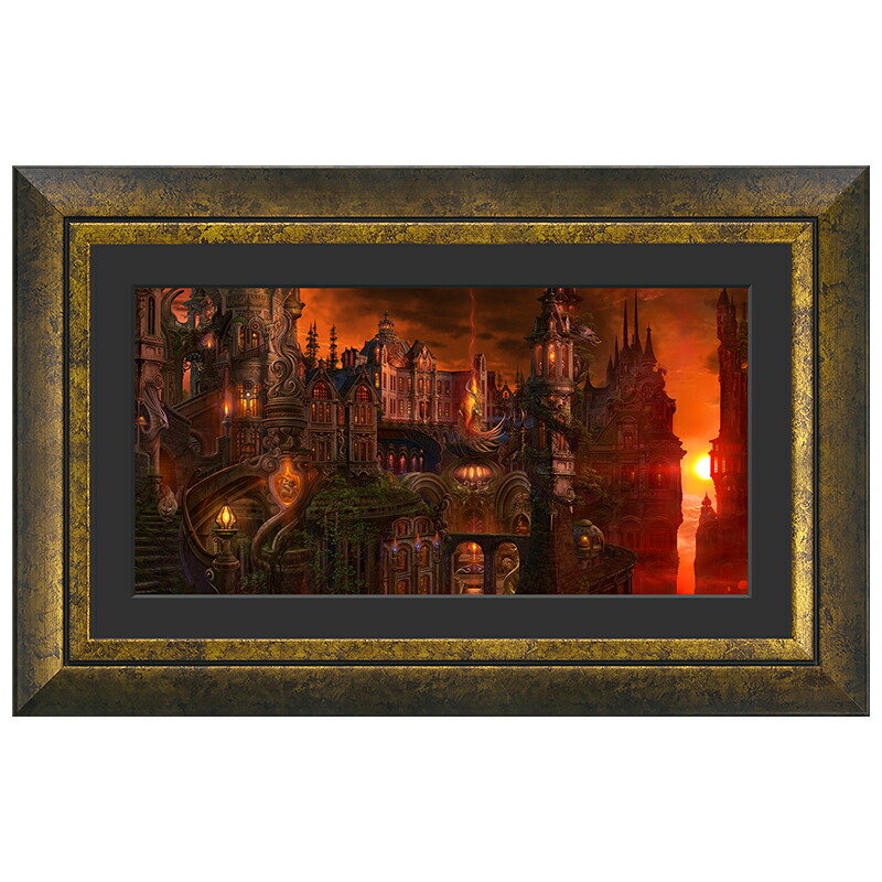 楽天市場】【ふるさと納税】内尾和正 イラスト 『眩界』 絵画