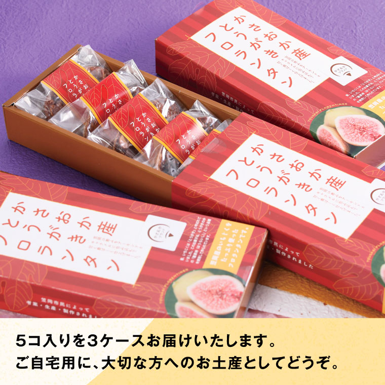 【ふるさと納税】A-126かさおか産とうがきフロランタン3ケースセット