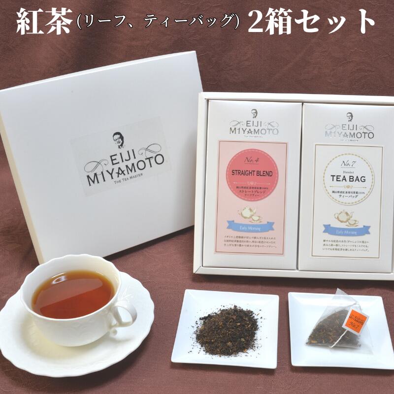 【ふるさと納税】紅茶 ティーバック 2箱 セット ストレート プレーン 美味しい おすすめ 人気 飲み比べ プレゼント ギフト 贈り物 贈答 のし対応 フレーバーティー アイスティー ホットティー アフタヌーンティー おうちカフェ ティータイム 紅茶農園 お茶 ご褒美 おやつ