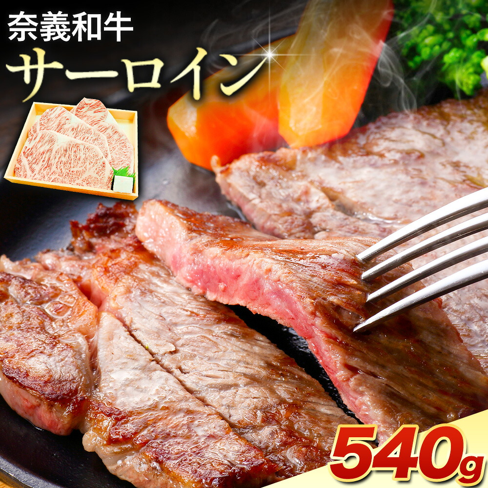 【ふるさと納税】奈義和牛 サーロイン バイヤーおすすめ！ 180g × 3枚 株式会社 天満屋《30日以内に出荷予定(土日祝除く》岡山県 備前市 和牛 牛肉 肉 ステーキ 自宅用 贈答用 送料無料 27,380円