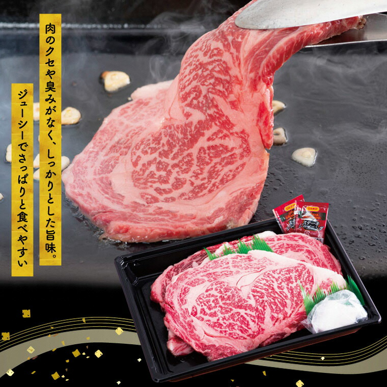 牛肉 備前牛 黒毛牛 DD-41 ロースステーキセット 180g×3枚