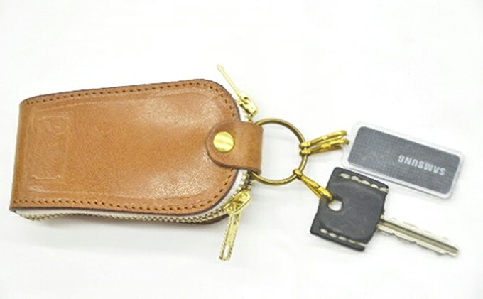 楽天市場 ふるさと納税 革工房manly ローテーションキーケース キャメル ファッション アクセサリー ファッション小物 岡山県里庄町