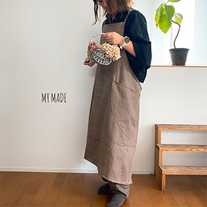 楽天市場 ふるさと納税 おとなの リネン エプロン 雑貨 日用品 ファッション 岡山県里庄町