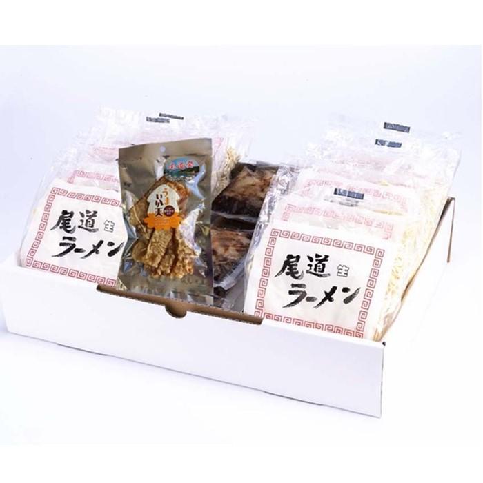 【ふるさと納税】壱番館セットの決定版・尾道ラーメン・のしいか角天セット10食箱入り | 尾道ラーメン 生麺 麺 めん ラーメン セット 詰め合わせ 麺 拉麺 醤油 しょうゆ 背油 ご当地グルメ お取り寄せ ご家庭用 広島県 尾道市｜広島県尾道市