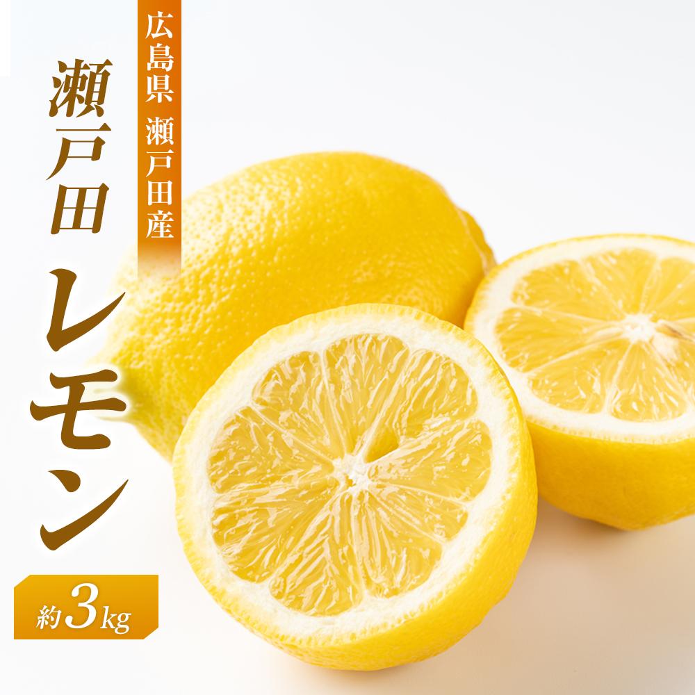 【ふるさと納税】瀬戸田レモン3ｋｇ　＜2025年11月上旬より発送開始＞ | 広島県尾道市 広島県 尾道市 広島 尾道 ふるさと 納税 支援 レモン れもん フルーツ 果物 青果 柑橘 瀬戸田レモン 国産 有機 お取り寄せグルメ