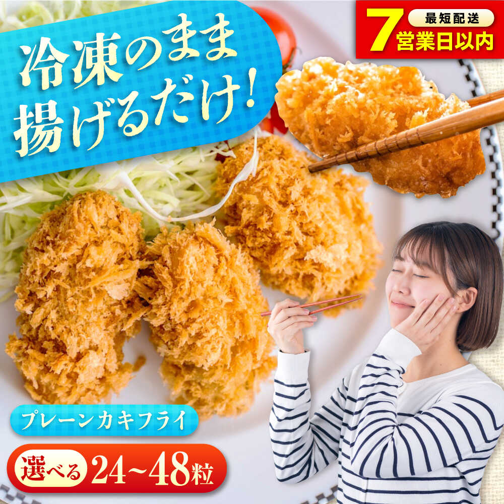 【ふるさと納税】【スピード発送/選べる配送月】【選べる容量】冷凍 カキフライ (プレーン) 冷凍カキフライ 広島牡蠣 牡蠣 かき カキ カキフライ 料理 簡単 魚介類 海鮮 ギフト 人気 おすすめ 大粒 ジューシー 簡単調理 送料無料 福山市/クニヒロ株式会社[BACG003]