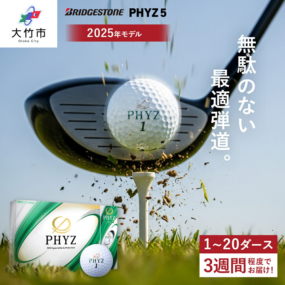 【ふるさと納税】PHYZ5 1十二から20十二 ブリヂストン ゴルフどんぶり鉢｜12個 24個 36個 48個 60個 120個 240個 ゴルフ ゴルフ装置 飛不一致 BRIDGESTONE ファイズ ブリジストン どんぶり鉢 ふるさと 差し上げ物 差し上げ物 ふるさと golf [1826-1830][2068a-2102]