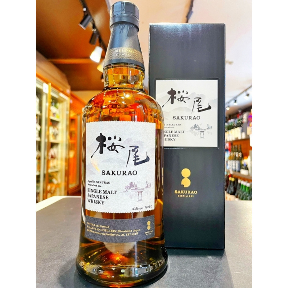 【ふるさと納税】桜尾　シングルモルトウイスキー　700ml