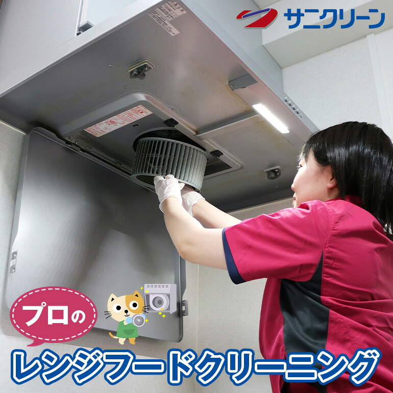 【ふるさと納税】プロのレンジフードクリーニング 地域のお礼の品 換気扇掃除 油汚れ 壁面 両親 親族 プレゼント 掃除代行 レンジフード掃除