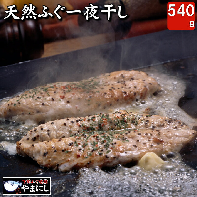 【ふるさと納税】 ふぐ ふく 干物 540g 一夜干し アレンジ 料理 旨味 高級 魚 河豚 下関 下関 山口