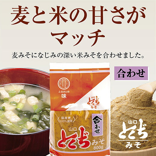 D502【ふるさと納税】山口とくぢみそ　合わせみそ（1ケース）