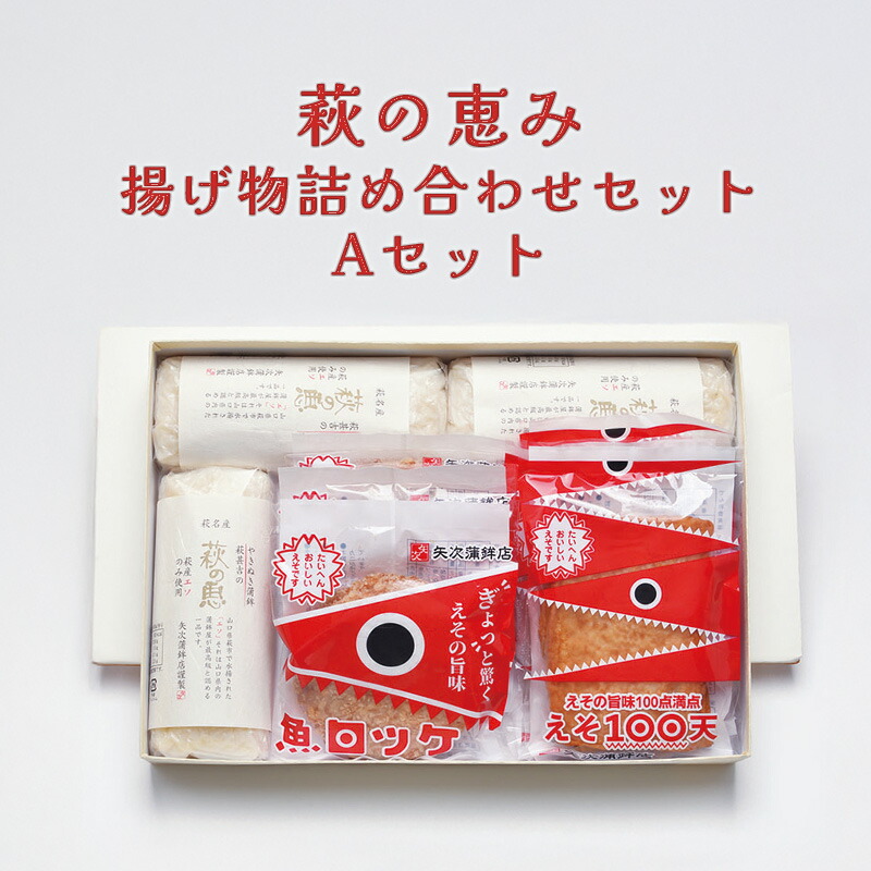【ふるさと納税】萩の恵み 揚げ物 詰め合わせ セット Aセット 練り物 魚介 おかず｜山口県萩市
