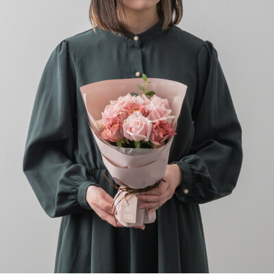 【ふるさと納税】ホシファーム フラウンス胸花 色ざしサクラ色 8本【送りとどける不可一画：離島】【1465236】