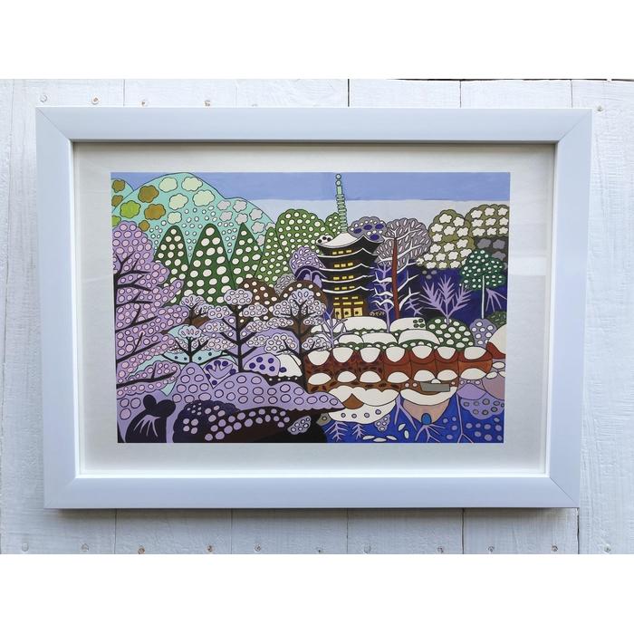 楽天市場】【ふるさと納税】鶴田一郎美人画 版画 「山鹿灯籠まつり