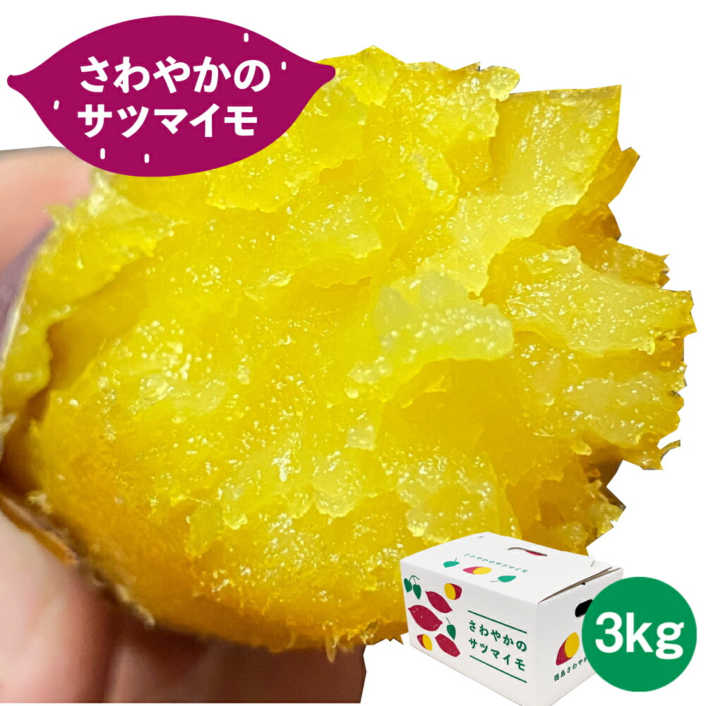 【ふるさと納税】 さわやかのサツマイモ 3kg（10本～15本） ＜ 徳島さわやかファーム ＞ ｜ さつまいも ねっとり 甘い 熟成 国産 産地直送 スイーツ 焼き芋 焼芋 焼きいも おやつ 天ぷら 干し芋