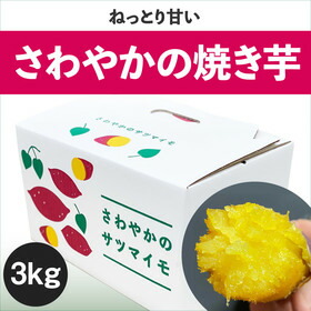 【ふるさと納税】  さわやかの焼き芋 3kg（15本～25本） ＜ 徳島さわやかファーム ＞ ｜ さつまいも ねっとり 甘い 熟成 国産 産地直送 スイーツ 焼き芋 焼芋 焼きいも おやつ