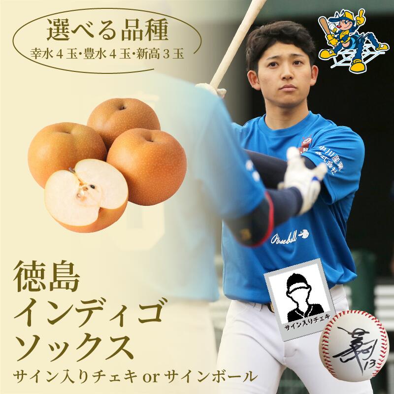 【ふるさと納税】 徳島 インディゴソックス コラボ 梨 グッズ セット キーホルダー サインボール 果物 フルーツ 野球 四国アイランドリーグ 阿波市
