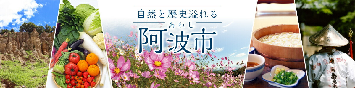 徳島県阿波市:ふるさと納税 徳島県 阿波市