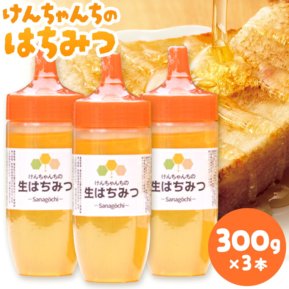 【ふるさと納税】けんちゃんちのはちみつ 3本セット《30日以内に出荷予定(土日祝除く)》ふるさと納税 はちみつ ハチミツ 蜂蜜 国産蜂蜜 天然蜜蜂 徳島県 佐那河内村 送料無料