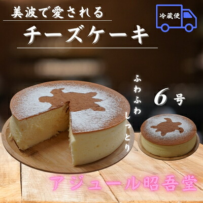 【ふるさと納税】チーズケーキ6号【冷凍便】|徳島県美波町