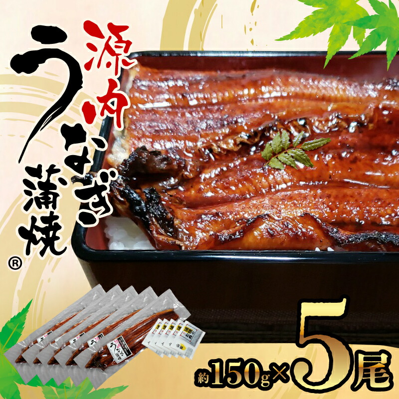 蒲焼き|【ふるさと納税】源内うなぎ（5尾） | 真空パック たれ 5袋
