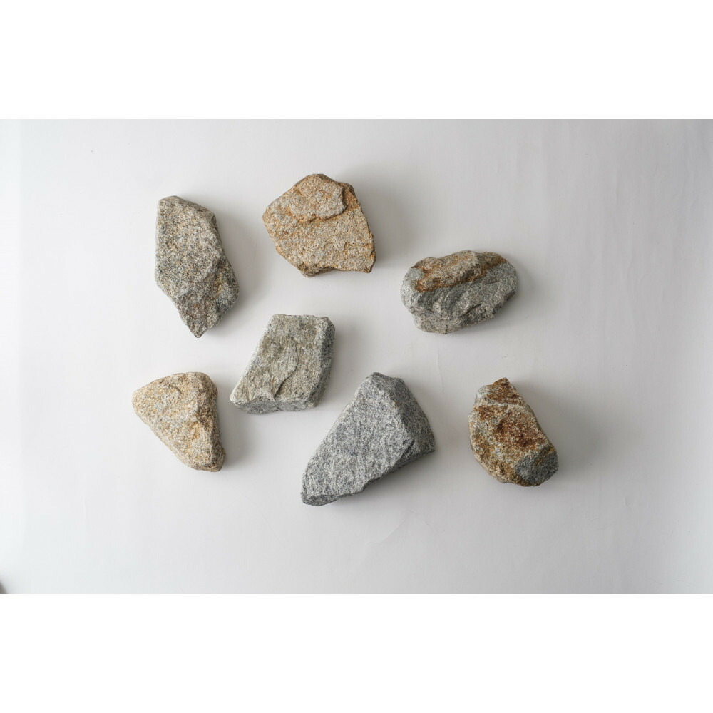 【ふるさと納税】TAKIBISM x ISHINOMAKI 庵治石7個セット(加工なし) 焚火台 STONE QUEST ネジ式脚用 | アウトドアグッズ｜香川県高松市