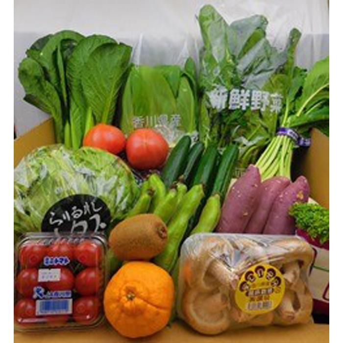【ふるさと納税】野菜ソムリエが選ぶ旬のお野菜12品目＋旬の果物1品（毎月1回&times;12ヶ月） | 香川県 坂出市 香川 四国 ふるさと 納税 返礼品 支援 お取り寄せグルメ 取り寄せ グルメ 食品 フルーツ 果物 くだもの 定期便 定期 特産品 ご当地 野菜 やさい 旬の味覚 自宅用｜香川県坂出市