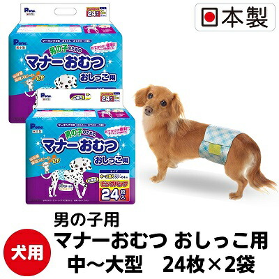【ふるさと納税】折りかがみお襁褓立ち小便用中～大型24枚【2個風呂敷き包み】愛玩動物備品 紙オムツ 日本製 雑貨 日備品 防災 防災グッズ  お届け：ご奉加金（ご預け入れる）突きとめる後、順次送りとどける致します。