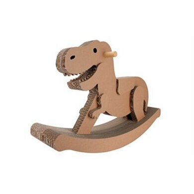 【ふるさと納税】hacomoの【ティラノ木馬】 民芸品 工芸品 段ボール ダンボール ｜香川県東かがわ市