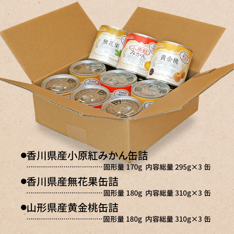 ふるさと納税 国産フルーツ缶詰 3種類各3缶セット Cooltonindia Com