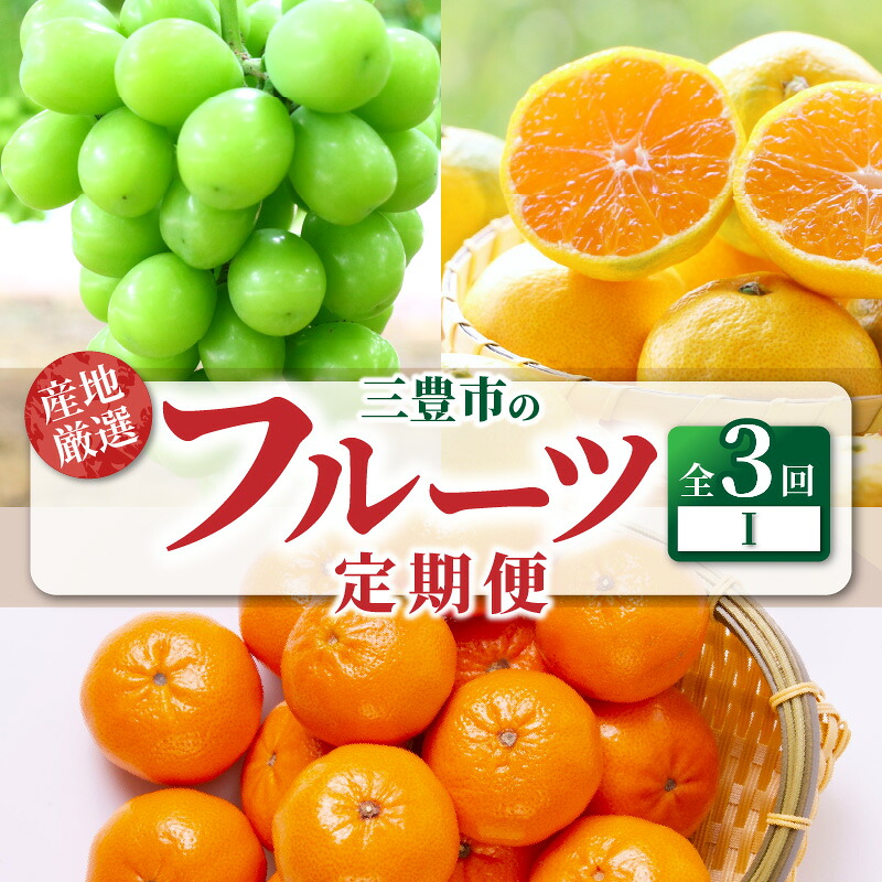 【ふるさと納税】 フルーツ定期便 3回 フルーツ 定期便 I [ シャインマスカット 1房 ゆら早生みかん 小原紅早生みかん みかん 果物 甘くて濃い 濃厚 オリジナルみかん 旬の季節にお届け 香川県 三豊市 お取り寄せ 送料無料 秋 旬 40000 40,000円 台 マミィギフトカガワ ] 31,200円