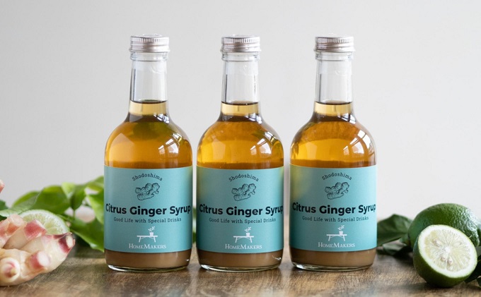 ネット限定 Homemakersシトラスジンジャーシロップ3本セット 果実飲料 ジュース 最安値で Panyileukan Bandung Go Id