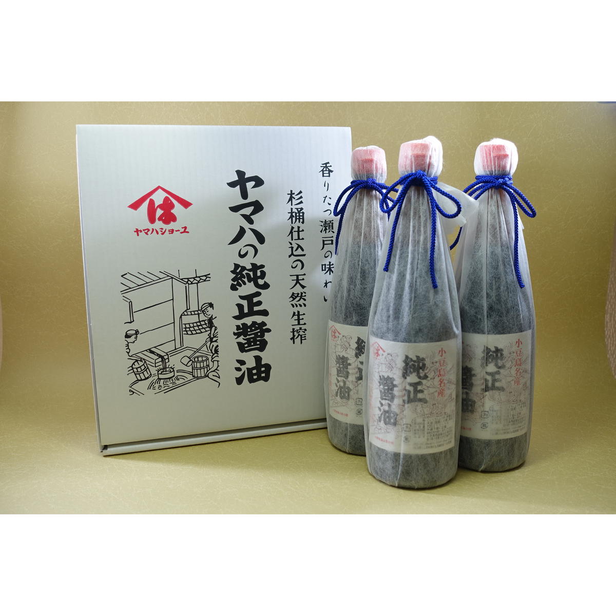 【ふるさと納税】小豆島 純正 醤油 720ml 3本 セット 詰め合わせ 小豆島醤油 しょうゆ 濃口醤油 濃口しょうゆ 調味料 調味料セット 日用品 消耗品 香川 香川県 土庄町