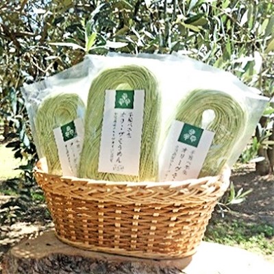 【ふるさと納税】【 小豆島 】オリーヴの森　手延べ半生オリーヴそうめん　小豆島産オリーヴオイル仕立て　6ケパック 麺類 素麺 8,520円